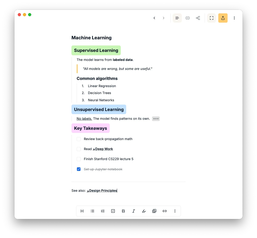 Text view